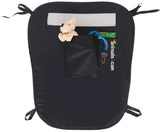Divisor de asiento para animales y coche con bolsillo