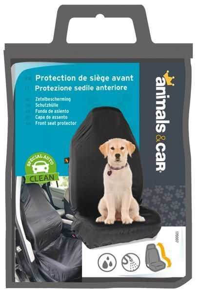 Protector de asiento delantero para animales y coche