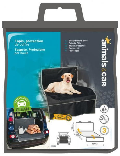 Animals&Car Tappeto protezione per baule in 3 pezzi