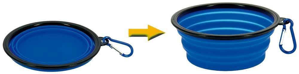 Animals&Car Ciotola pieghevole in silicone