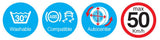 SnowDrive SnowDrive, coppia di calze da neve per auto - SD54 135/70-13 13"