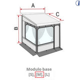 Fiamma Privacy Room F80 300 Alta – modulo base per tendalino F80s/F65s