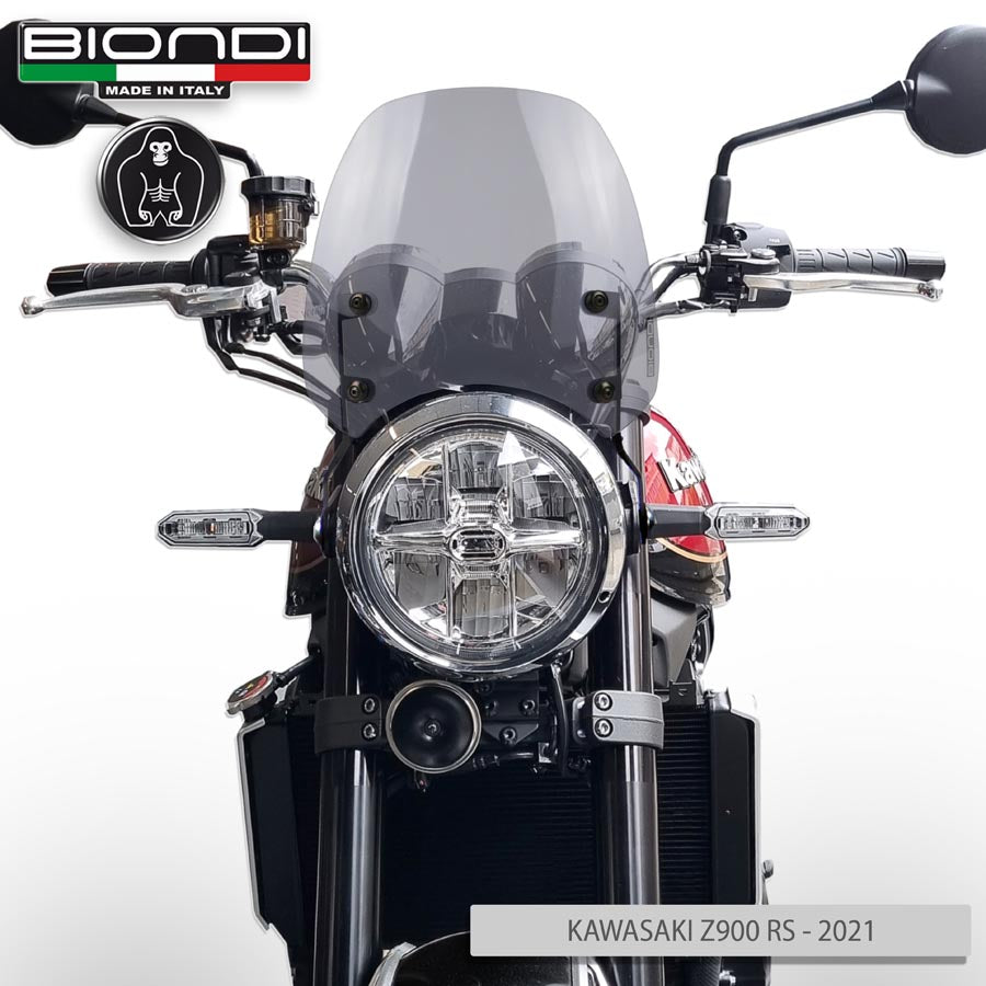 Biondi Cupolino Sport Fumè Chiaro Kawasaki Z900 RS 2018-2021 - MPN 8010459
