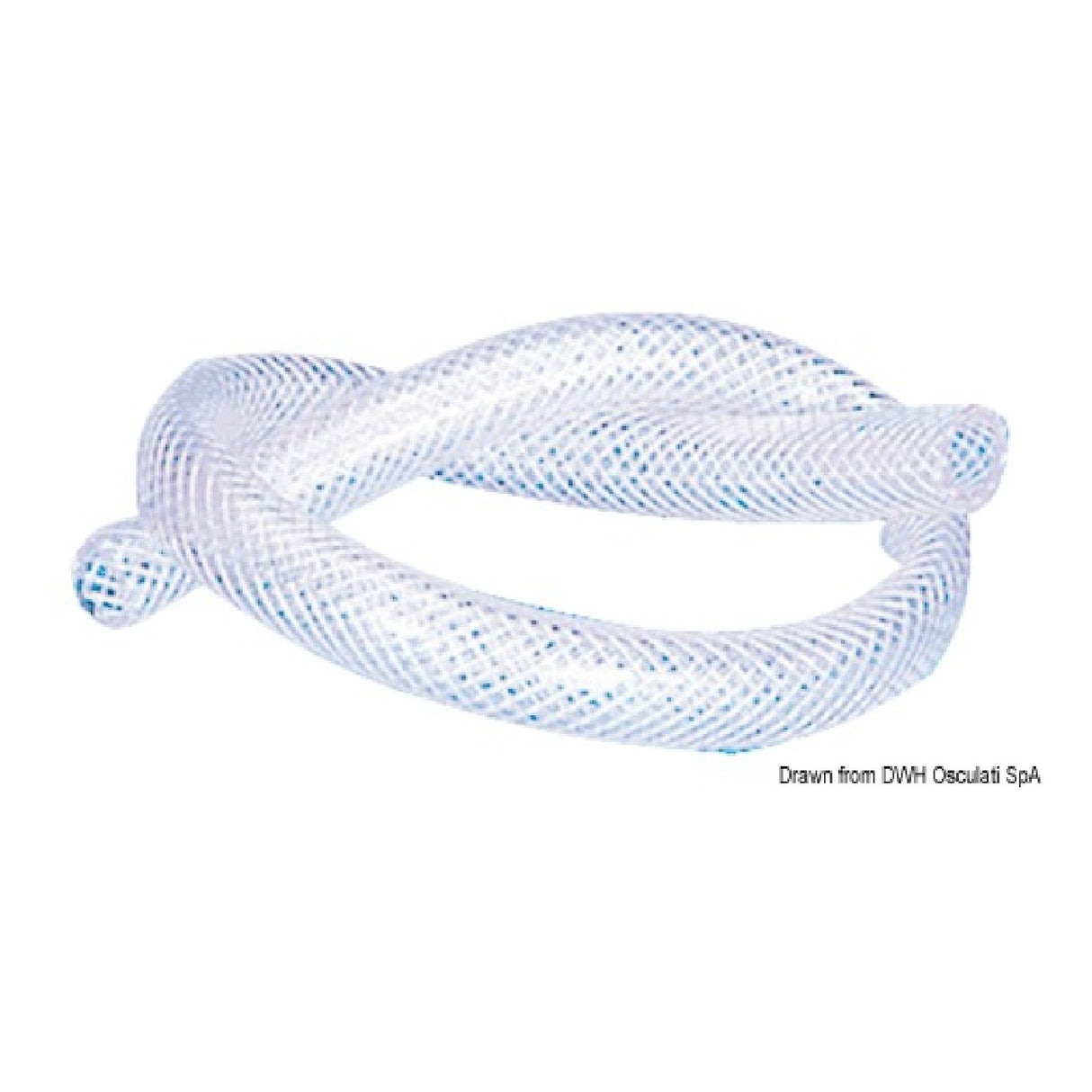 Osculati PVC-Geflechtrohr für Wasser 18.001.10