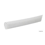 Manguera espiral Osculati para servicios sanitarios, bombas en PVC blanco 18.006.14