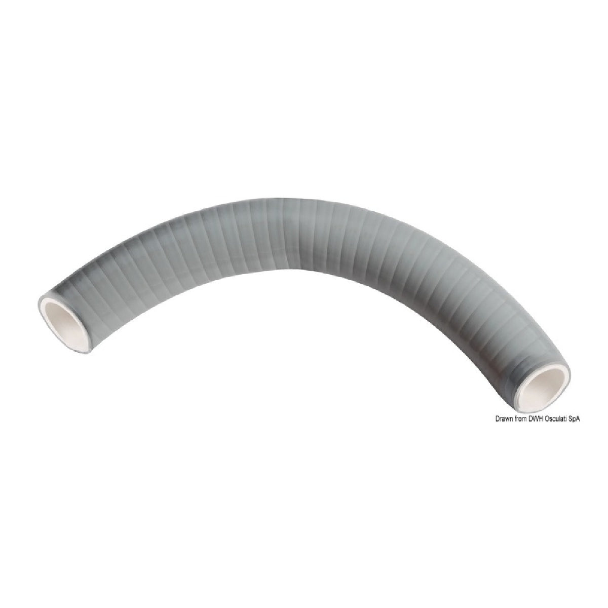 Osculati Tubo spiralato SUPERFLEX Grigio 18.007.16