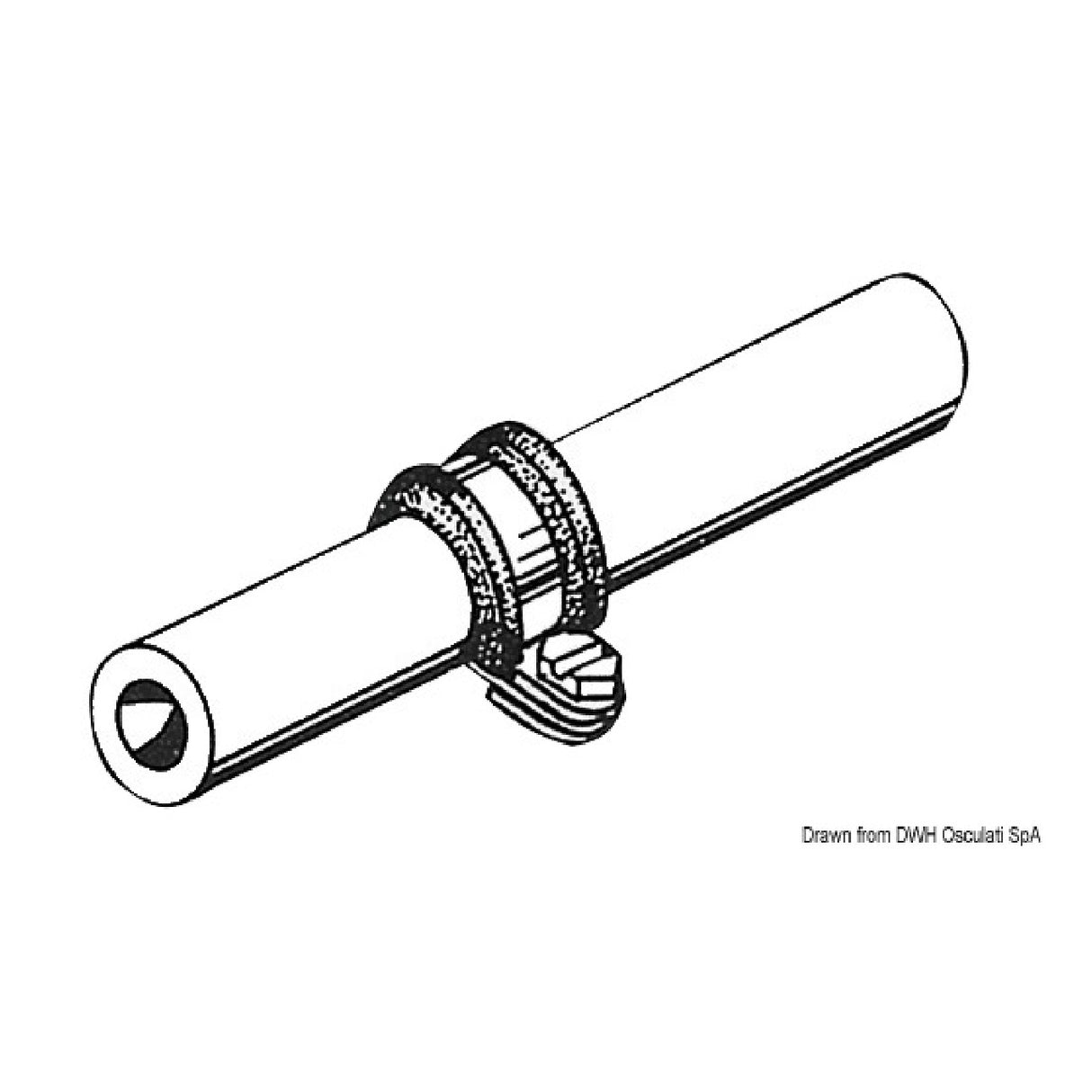 Osculati Fascetta Fermacavo/fermatubo 18.024.08