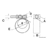 Osculati Fascetta Heavy Duty 18.025.01