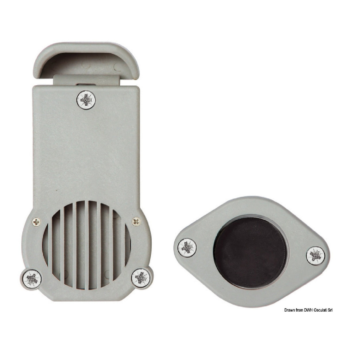 Scoprega Water Drain for Inflatable Boats with Shutter