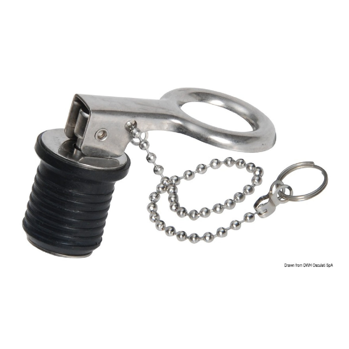 Osculati Hebelbetätigter Ausdehnungs-Wasserablaufstopfen 18.539.00