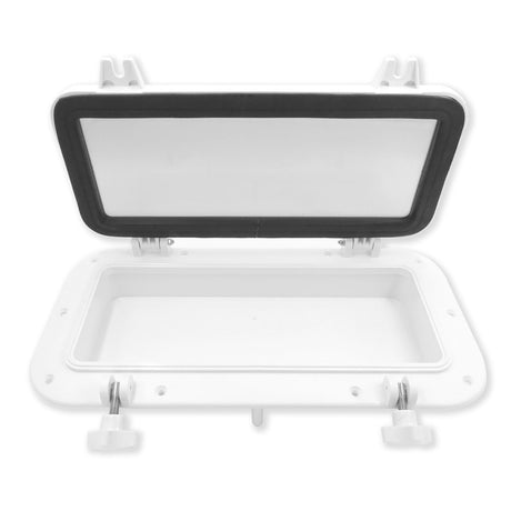 Trem Oblo' aus rechteckigem Nylonverbundmaterial, weiß, 400 mm hoch, 200 mm breit