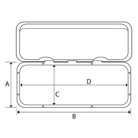 OCTOPUSSY LINE Walk-on container door in AAS with covered screws