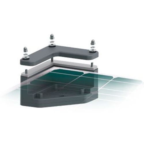 Uniteck Staffa di montaggio per superficie piana UNIFIX 1.C40