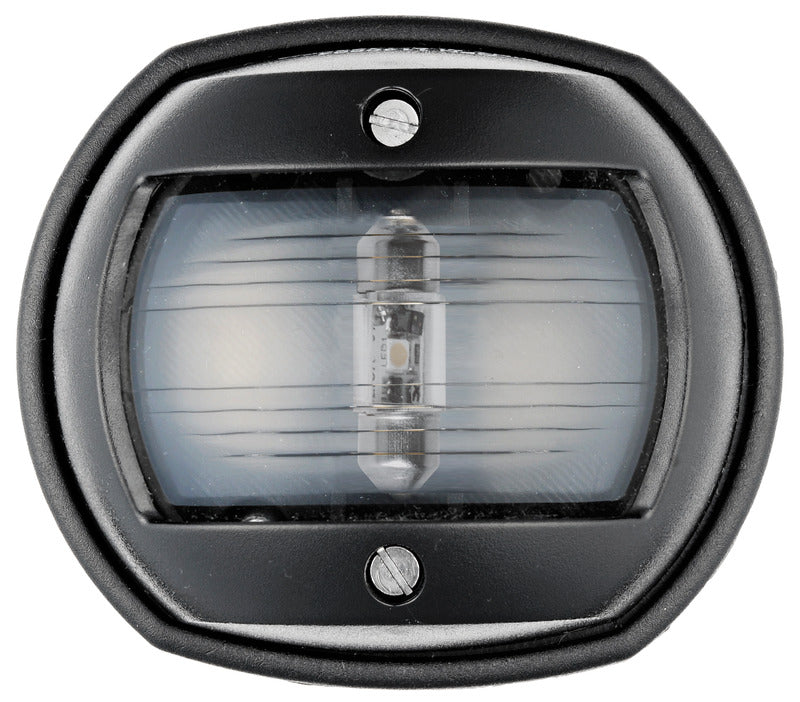 Osculati Fanale Compact 12 Prua 225° LED Nero 12V