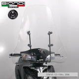 Biondi Club Parabrezza Scooter Trasparente 72x68 cm - Solo Schermo