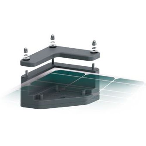 Uniteck Staffa di montaggio per superficie piana UNIFIX 1.C30