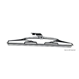 Osculati Stainless Steel Brush with special silicone blades for windscreen wipers, matt black colour 19.112.12