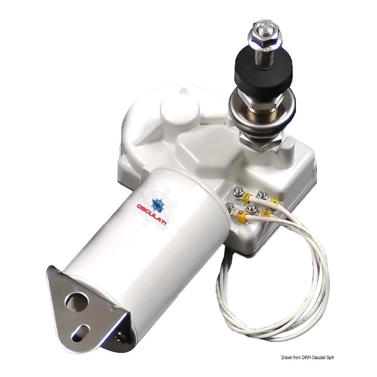 Osculati Motore serie professionale 20 W per bracci e spazzole max 550 mm 19.181.01