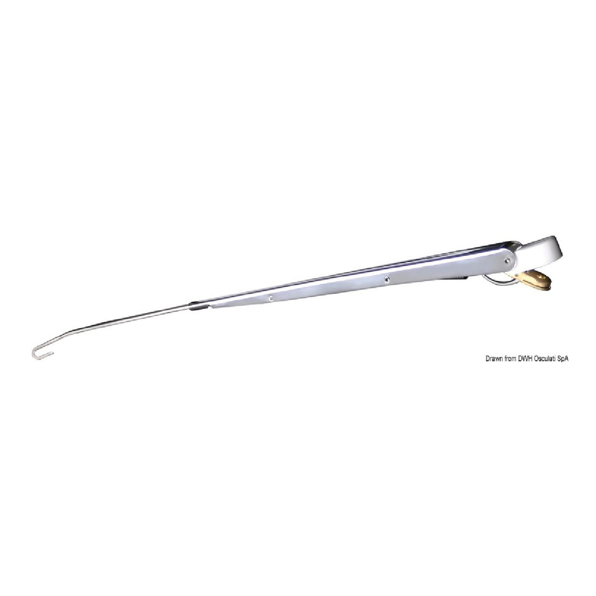 Osculati Brazo telescópico simple para motor de 20 W - 19.181.01/02 19.188.01