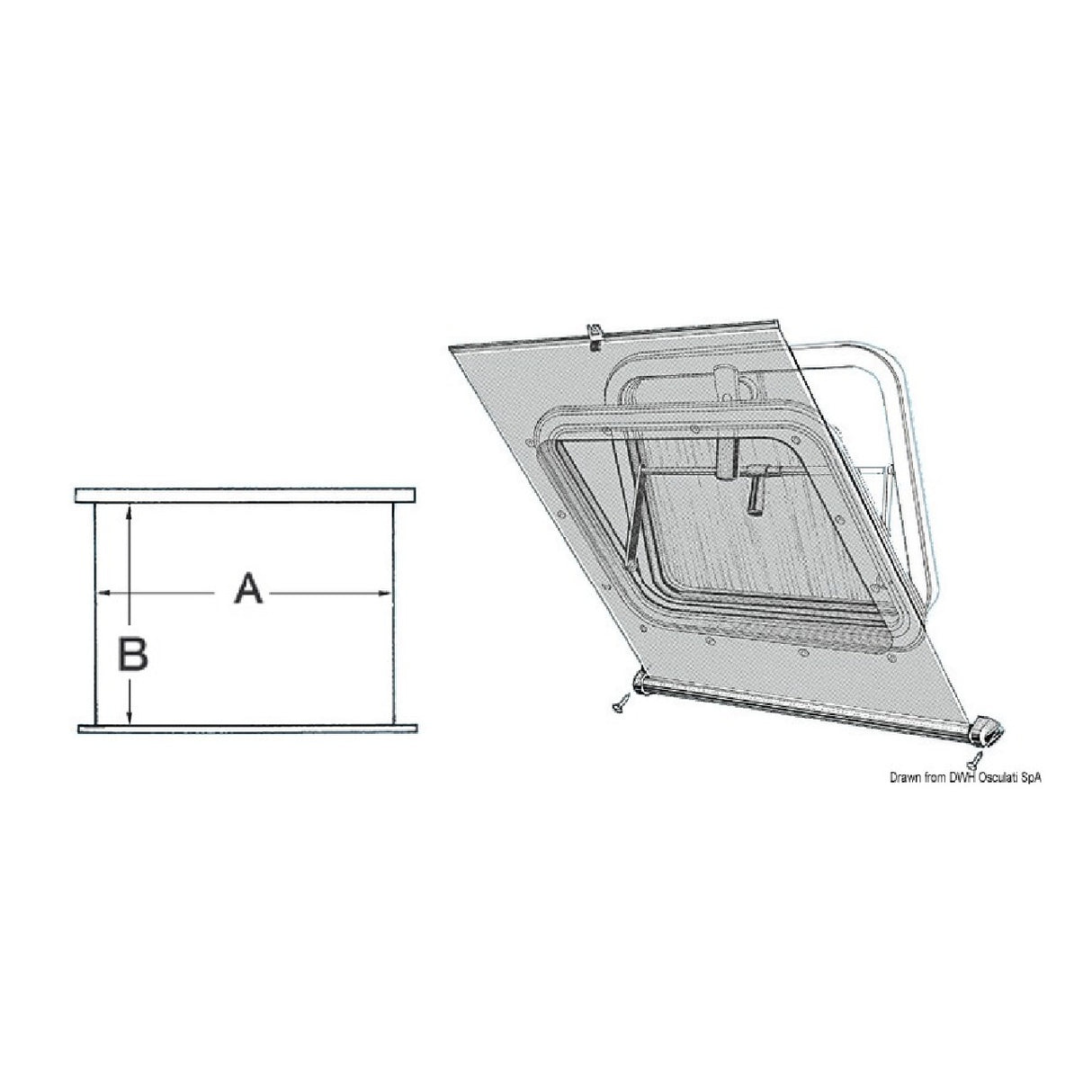 Osculati Climavision Mare 19.359.01 Blackout Night Shade