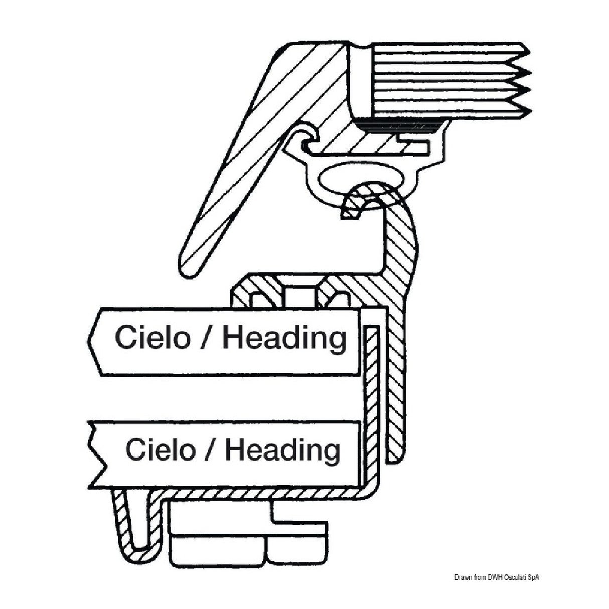 Lewmar Finishing Counterflanges + Mosquito Net