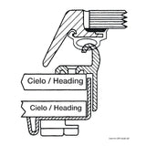 Lewmar Finishing Counterflanges + Mosquito Net
