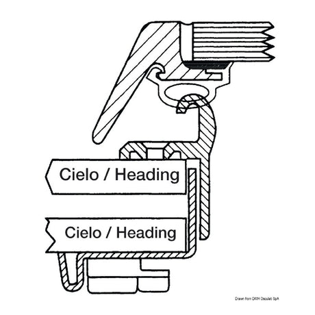 Lewmar Finishing Counterflanges + Mosquito Net