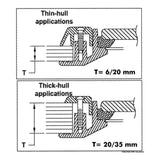Bomar Oblo Flagship elliptical opening