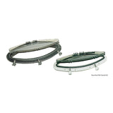 Bomar Elliptical porthole in Nylon 146 x 415 mm