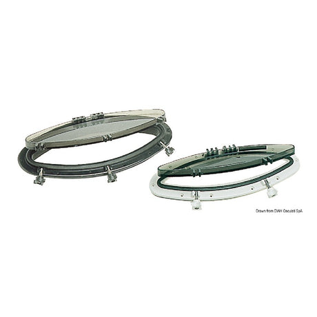 Bomar Elliptisches Nylon-Bullauge 203x470 mm