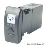 Interruptor inteligente universal Osculati para limpiaparabrisas de 4 Ah 19.754.01
