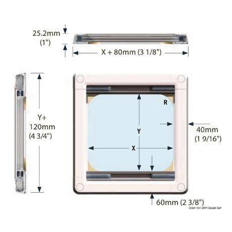 OceanAir Tenda oscurante e zanzariera 60 - AmerigoStore