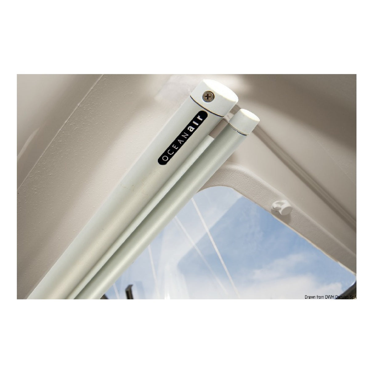Persiana enrollable OceanAir DOMETIC SkyshadePortshade 320 para claraboyas y ventanas