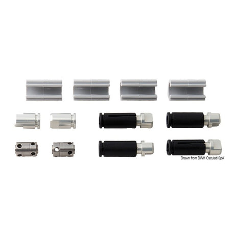 Lewmar Flachprofil-Heckklappen-Ersatzteile, Scharniere, Stangen und Arme