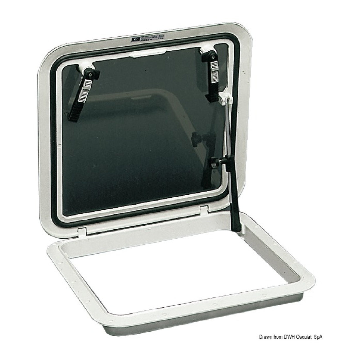 Bomar Passo uomo Flushdeck 570 x 570 mm