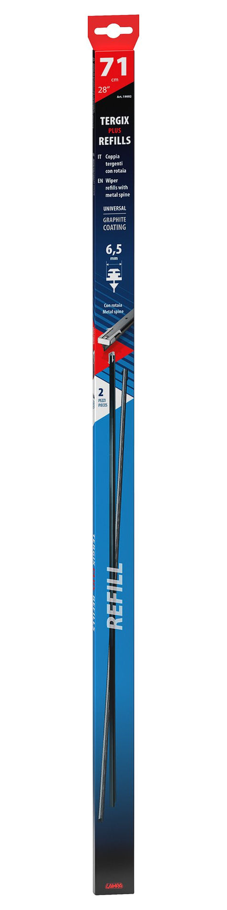 Lampa Tergix Plus - 71 cm - con rotaia - 2 pz 9002 19002