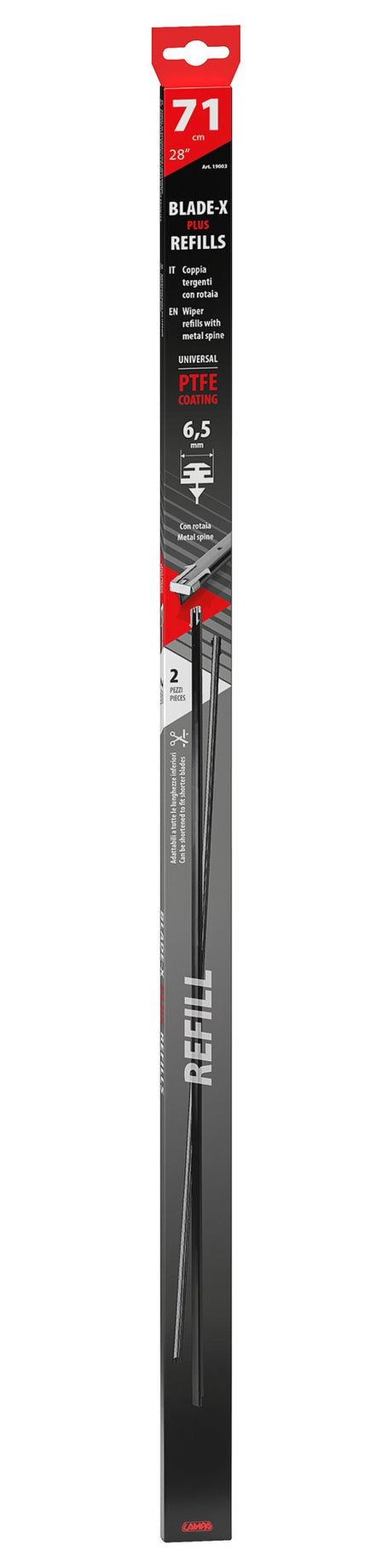 Lampa Blade-X Plus - 71 cm - con rotaia - 2 pz 9003 19003