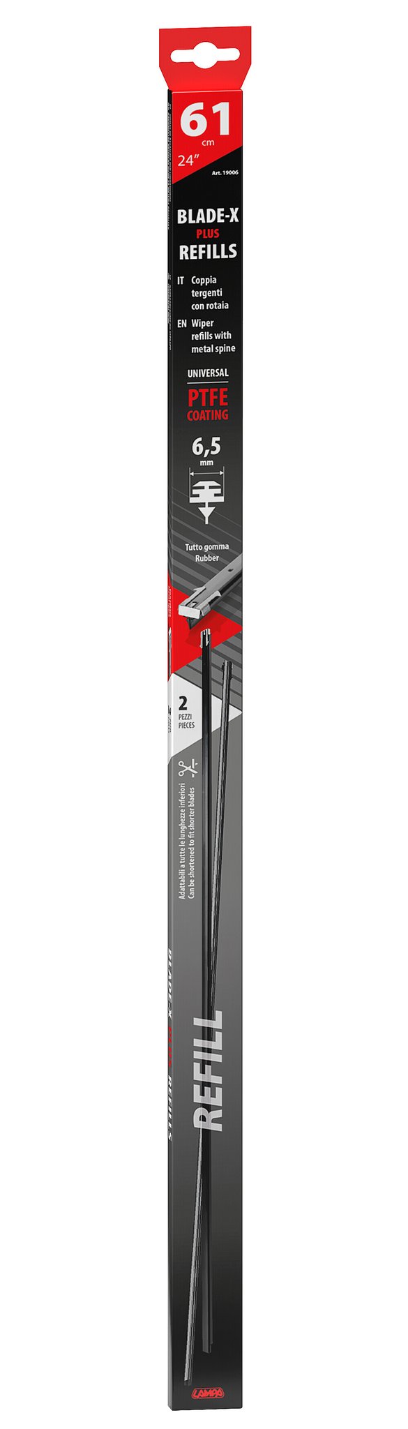 Lampa Blade-X Plus - 61 cm - con rotaia - 2 pz 19006