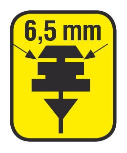 Lampa Blade-X Plus - 71 cm - con rotaia - 2 pz 9007 19007