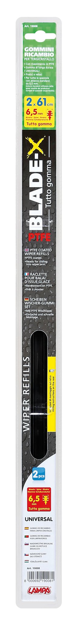 Lampa Blade-X - 61 cm - senza rotaia - 2 pz 19008