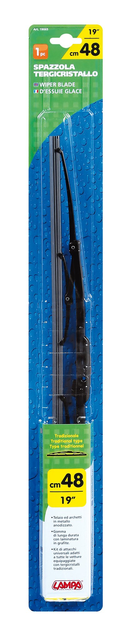 Lampa Standard, spazzola tergicristallo - 48 cm (19") - 1 pz 19065