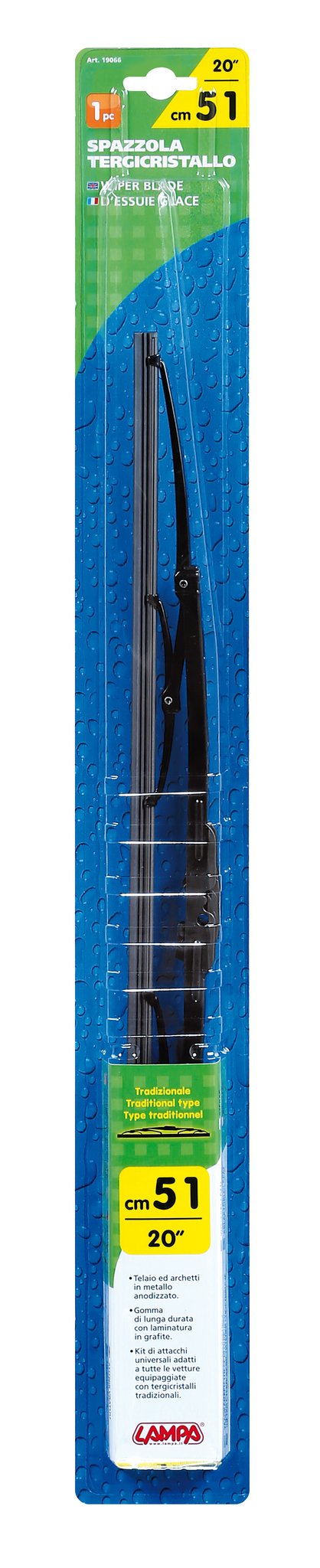 Lampa Standard, spazzola tergicristallo - 51 cm (20") - 1 pz 19066