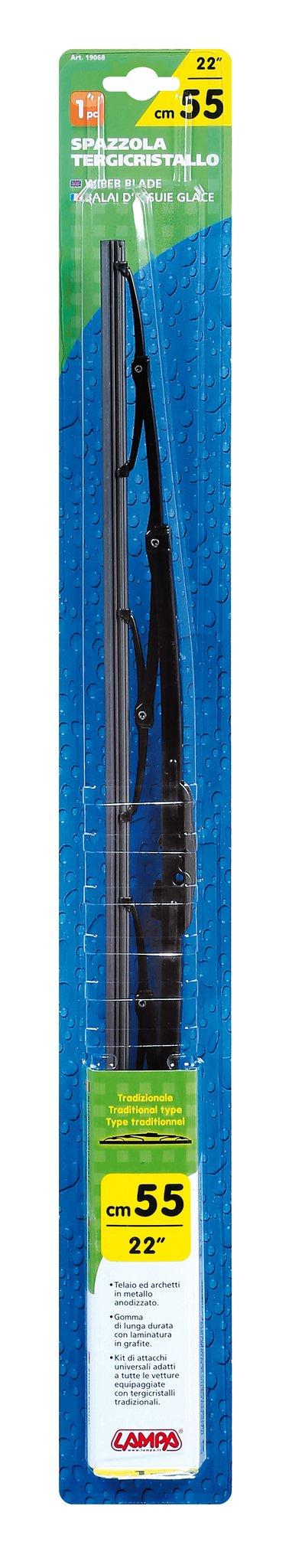 Lampa Standard, spazzola tergicristallo - 55 cm (22") - 1 pz 19068