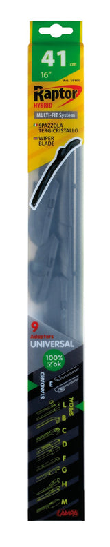 Lampa Raptor Hybrid, spazzola tergicristallo - 41 cm (16") - 1 pz 19166
