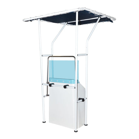 SOMBRERO T-Top in alluminio verniciato bianco