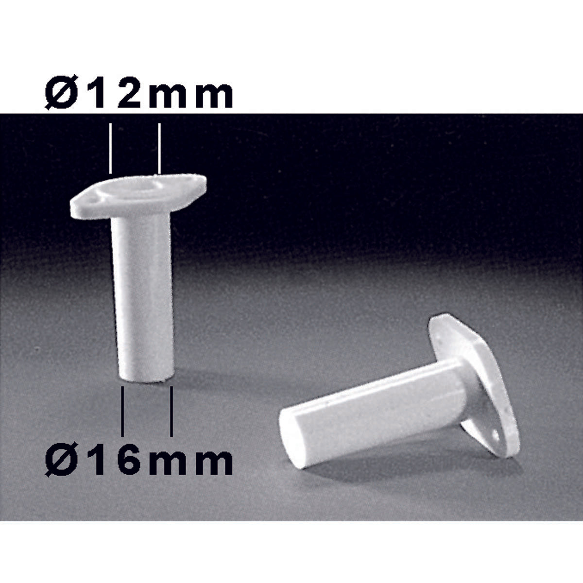 Trem-Einbaubuchse, Gewicht 0,040 kg, 2 Stück