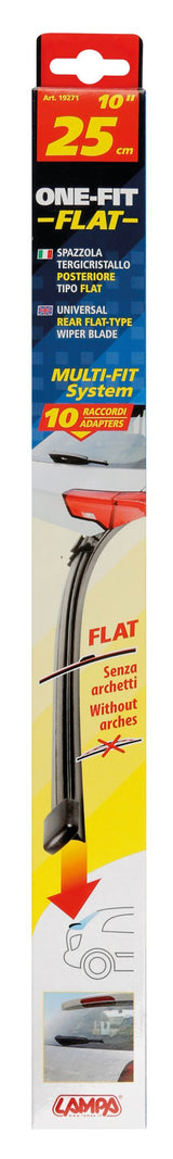 Lampa One Fit Flat Spazzola Tergicristallo Posteriore Flat 25 cm