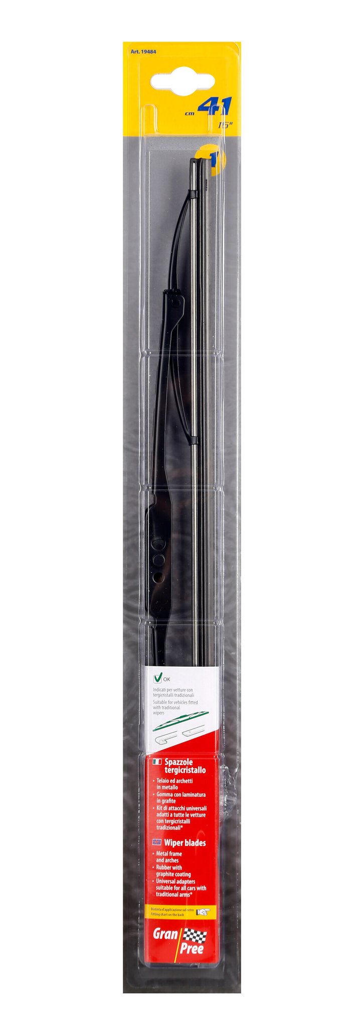 Lampa Gran-Pree, spazzola tergicristallo - 41 cm (16") - 1 pz 19484