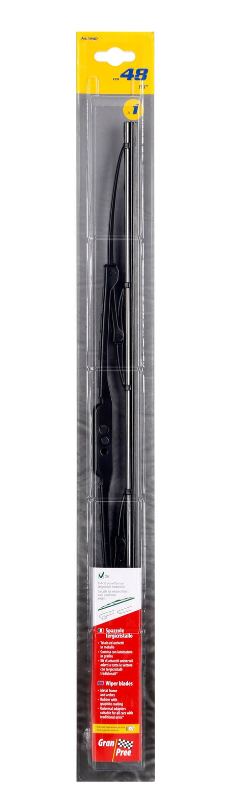 Lampa Gran-Pree, spazzola tergicristallo - 48 cm (19") - 1 pz 19487