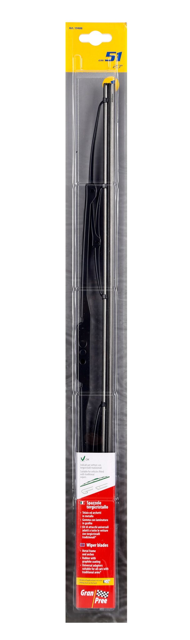 Lampa Gran-Pree, spazzola tergicristallo - 51 cm (20") - 1 pz 19488